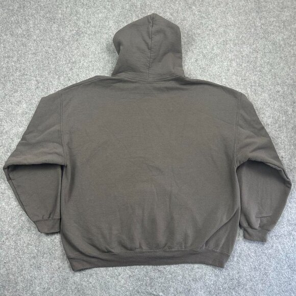 Women's Brown and Grey Hoodie - Picture 3 of 5